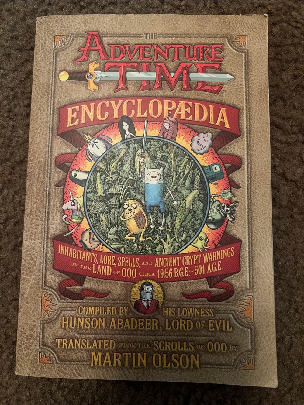 The Adventure Time Encyclopedia - softcover - Michael Olson